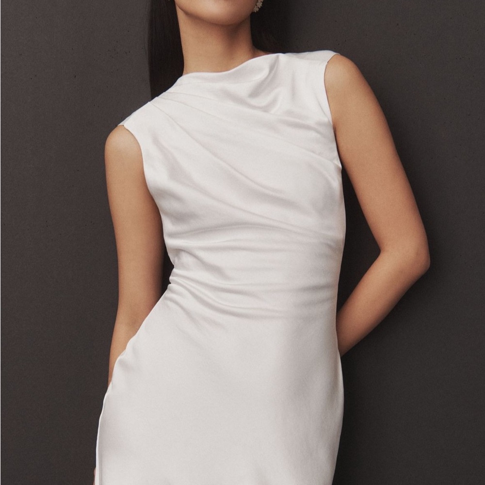 Significant Other Annabel Sleeveless High Neck Mini Dress